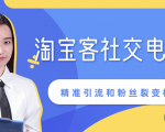 某站内部课程:淘宝客社交电商裂变,精准引流和粉丝裂变模式详解(共6节视频)-赚金金-技能学习分享