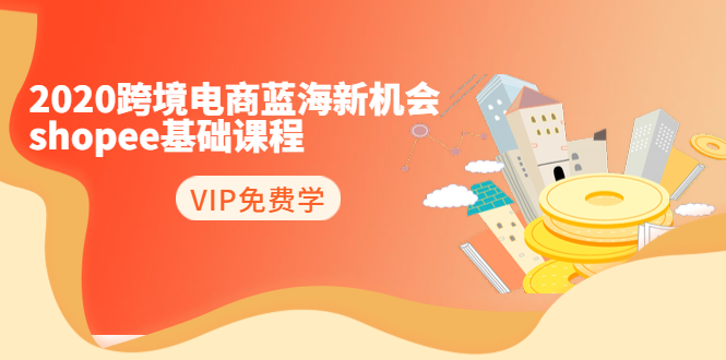 2020跨境电商蓝海新机会-SHOPEE基础课程：简单粗暴日报爆千单（27节课）-赚金金-技能学习分享