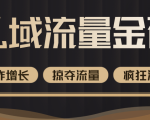 价值2200元私域流量的金矿,循环获取各大媒体精准流量,无限复制网红的精准流量!-赚金金-技能学习分享