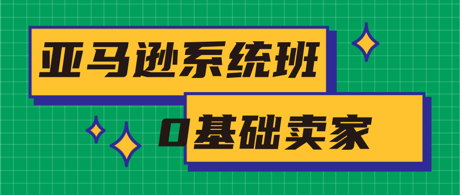 亚马逊系统班，专为0基础卖家量身打造，亚马逊运营流程与架构-赚金金-技能学习分享