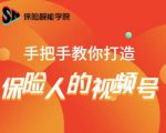 保险视能学院:手把手教你打造保险人的视频号【视频课程】-赚金金-技能学习分享