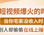 【0基础吸金视频变现课】每天5分钟,在家轻松做视频,开启月入过万的副业-赚金金-技能学习分享