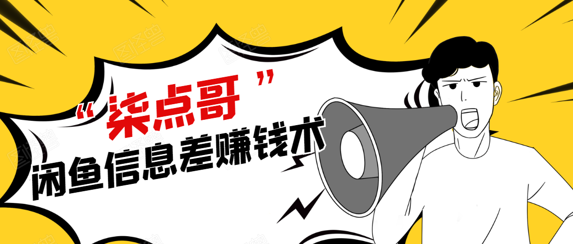 柒点哥闲鱼项目手把手教你信息差赚钱术，多名学员操作月入8W到10w（全套课程）-赚金金-技能学习分享