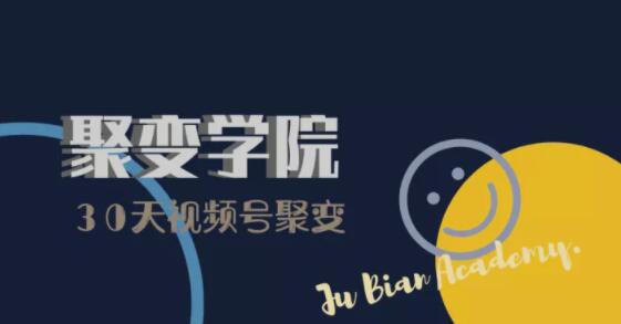 30天视频号成长营：视频号制作筹备+视频剪辑+视频号运营+引流变现-赚金金-技能学习分享