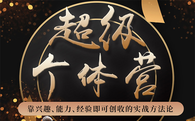 超级个体营：解锁个人“优势”，实现个人品牌持续变现-赚金金-技能学习分享