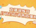 直播训练营:打造百万销售直播间 教会你如何直播带货,抓住直播大风口-赚金金-技能学习分享