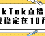 TikTok直播场观稳定在10万,导流独立站转化率1:5000实操讲解-赚金金-技能学习分享