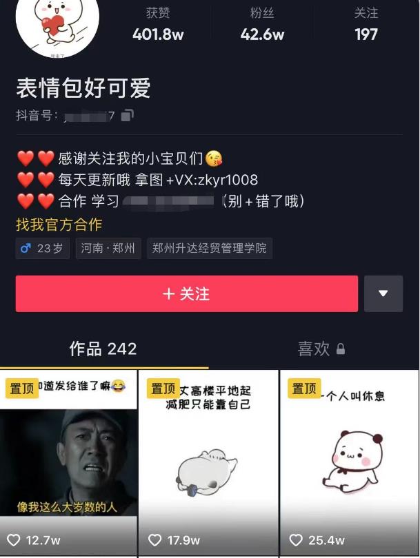 日入300+的抖音表情包项目,0投资0风险,适合新手操作-赚金金-技能学习分享