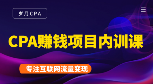 2021手把手教你玩转CPA暴利赚钱项目,新手实操日入200-1000元 (全套课程)-赚金金-技能学习分享