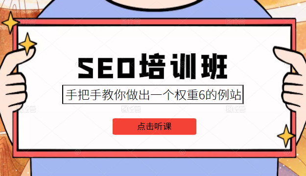 SEO培训班课程,手把手教你做出一个权重6的例站,价值8000元-赚金金-技能学习分享
