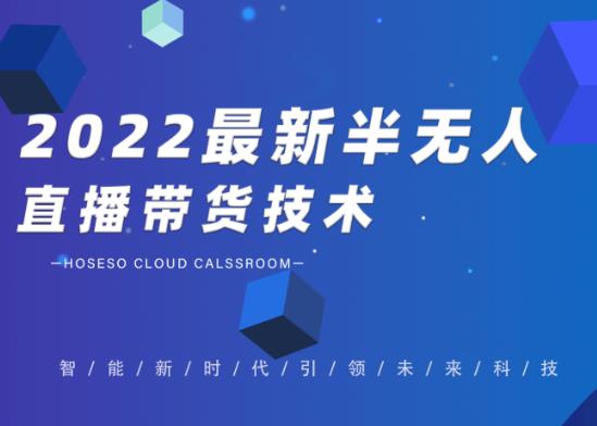 禾兴社·2022最新抖音半无人直播带货技术及卡直播广场玩法,价值699元-赚金金-技能学习分享