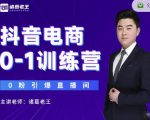 诸葛老王抖音电商0-1训练营,从0开始轻松破冷启动,引爆直播间-赚金金-技能学习分享