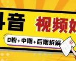 (燃烧好物)抖音视频好物分享实操课程(0粉+拆解+中期+后期)-赚金金-技能学习分享