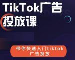 跨境B哥tiktok广告投放课,带你快速入门tiktok广告投放价值1680元-赚金金-技能学习分享