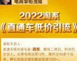 茂隆2022直通车低价引流玩法,教大家如何低投入高回报的直通车玩法-赚金金-技能学习分享