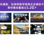 2022玩转手机影像全系课,零基础的小白也能进阶成为手机摄影专业人士-赚金金-技能学习分享