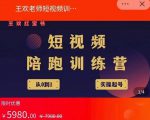 王欢红宝书短视频培训营,从认知、起号、实操、运营,适合新人起步-赚金金-技能学习分享