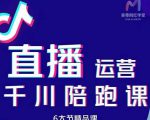美尊-抖音直播运营千川系统课：直播​运营规划、起号、主播培养、千川投放等-赚金金-技能学习分享