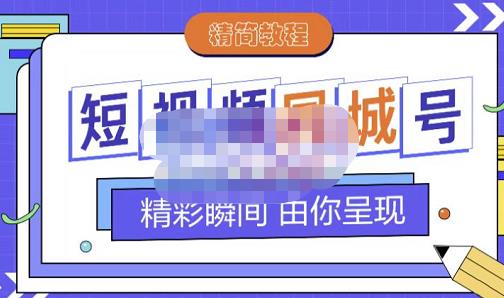 大东·短视频同城号教程，包括搭建思路，版面制作，文案内容，剪辑操作等-赚金金-技能学习分享