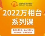 秋秋漫画电商2022万相台系列课,最新拉爆技术,助力打爆核心品类的同时,实现整体增长-赚金金-技能学习分享