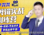 李兴兴剪辑实战训练营，带你从零基础成长为剪辑师-赚金金-技能学习分享
