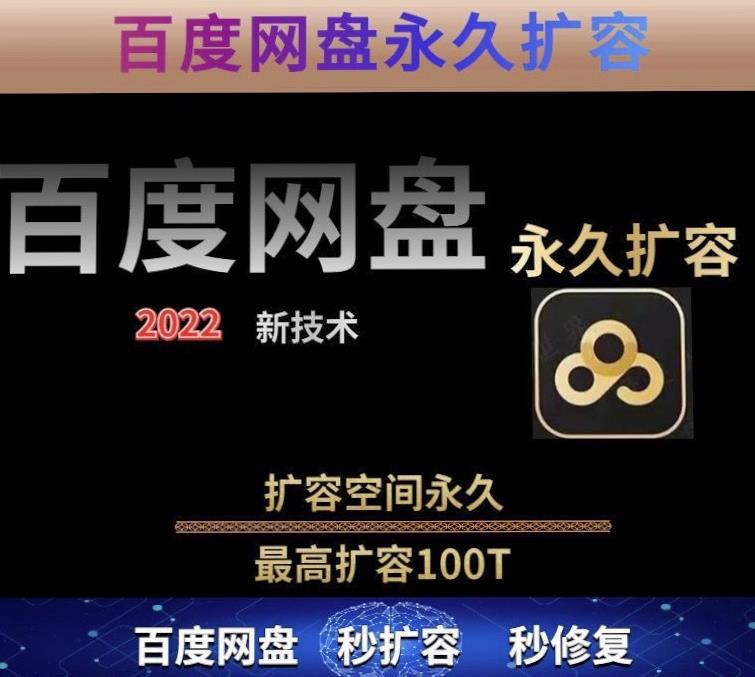 百度网盘无限扩容技术,外面卖399的,无论自己用还是用做引流都可以-赚金金-技能学习分享