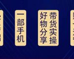 好物分享高阶实操课：0基础一部手机做好好物分享带货（24节课）-赚金金-技能学习分享