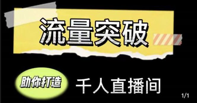 直播运营实战视频课,助你打造千人直播间(14节视频课)-赚金金-技能学习分享