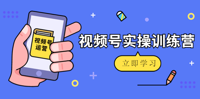 微信视频号实操训练营:视频号起号运营纯干货玩法!-赚金金-技能学习分享