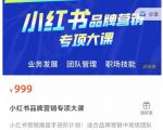 小红书品牌营销专项大课，操盘手进阶，一套能让你提升业务精进的课程-赚金金-技能学习分享