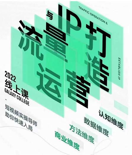 大蓝流量运营&个人ip打造课,短视频带货/爆款文案/流量运营/直播入门/镜头变现/流量商业-赚金金-技能学习分享