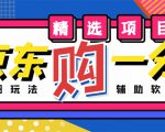 外面收费1980的最新京东无限一分购项目,一天轻松几百单(玩法+教程+软件)-赚金金-技能学习分享