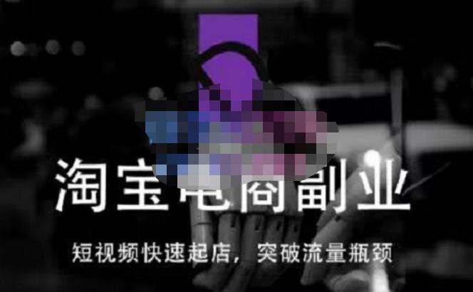 蓝Sir派·淘宝短视频快速起店，替代传统搜索方式，学会做一个不一样的淘宝店-赚金金-技能学习分享
