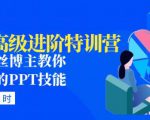 PPT高级进阶特训营:百万粉丝博主教你进阶你的PPT技能(98节课程+PPT素材包)-赚金金-技能学习分享