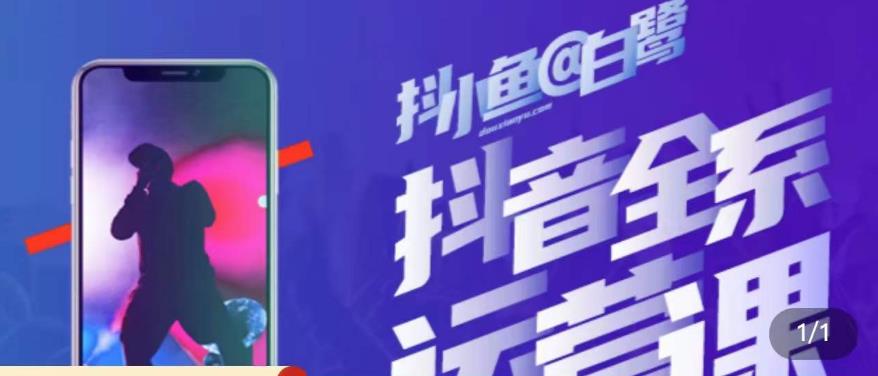 白鹭·主播内训营，运营主播话术起号进阶能力提升-赚金金-技能学习分享