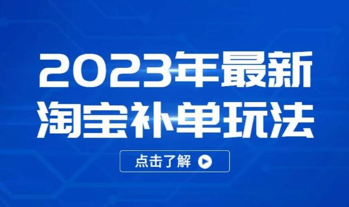 2023年最新淘宝补单玩法,18节课让教你快速起新品,安全不降权-赚金金-技能学习分享