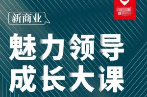 张琦·新商业魅力领导成长大课2023新版,高效管理必修课(30节)-赚金金-技能学习分享