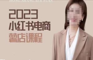 2023小红书电商课,新手小白从0~1玩转小红书薯店电商-赚金金-技能学习分享