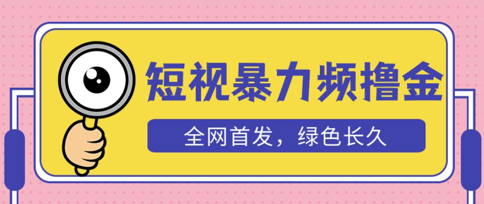外面收费1680的短视频暴力撸金，日入300+长期可做，赠自动收款平台-赚金金-技能学习分享