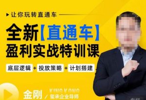 玺承·全新直通车盈利实战特训课,从底层逻辑详细拆解,从底层,策略到搭建,让你玩转直通车-赚金金-技能学习分享