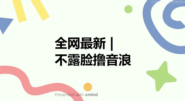 全网最新不露脸撸音浪，跑通自动化成交闭环，实现出单+收徒收益最大化【揭秘】-赚金金-技能学习分享