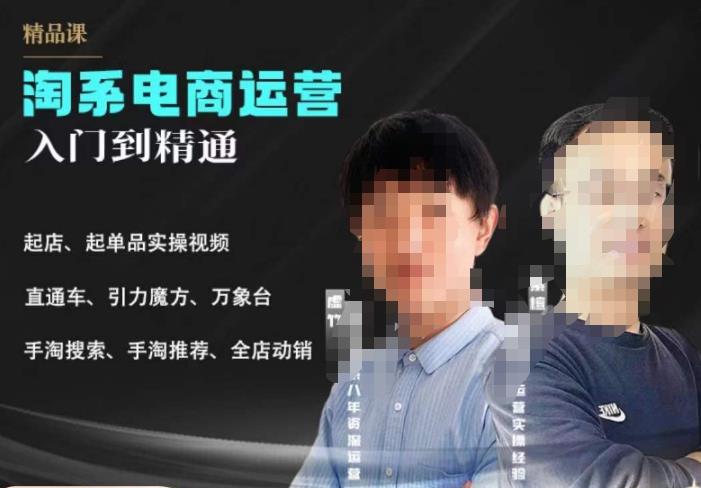 2023手淘搜索实操课+体系化课程，​起店起单品实操视频课程-赚金金-技能学习分享