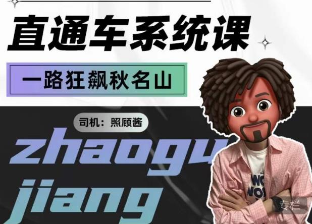 照顾酱·直通车系统课，从0到1搭建你的付费推广思维，讲基础，讲思路，讲方法，也讲实操-赚金金-技能学习分享
