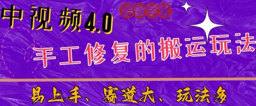 中视频4.0赛道：新手福音，一小时制作，三天过计划，7天看效果【揭秘】-赚金金-技能学习分享