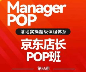 搜索书生POP店长私家班培训录播课56期7月课,京东搜推与爆款打造技巧,站内外广告高ROI投放打法-赚金金-技能学习分享
