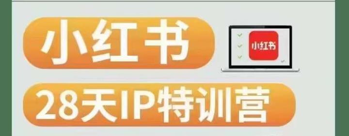 28天小红书博主IP特训营（第3期）实战经验，快速涨粉，迅速变现-赚金金-技能学习分享
