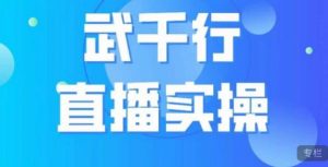 武千行直播实操课,账号定位、带货账号搭建、选品等-赚金金-技能学习分享