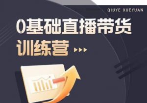 2023直播带货入门进阶运营实训课程,新手直播运营培训实操课-赚金金-技能学习分享