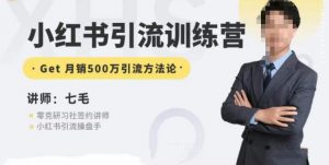 零克·小红书引流训练营第五期,小红书矩阵引流到vX的方法论-赚金金-技能学习分享