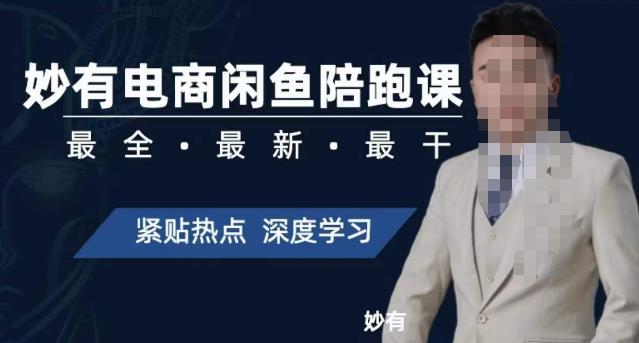 妙有电商闲鱼无货源陪跑课，最全、最新、最干，零基础实战-赚金金-技能学习分享